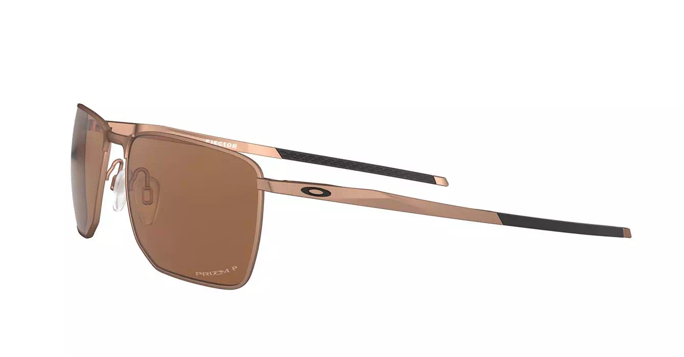 Oakley Ejector Stn Rse Gld W/ Prizm Tngstn Pol (OO4142-05) s58