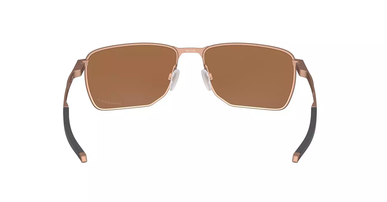Oakley Ejector Stn Rse Gld W/ Prizm Tngstn Pol (OO4142-05) s58