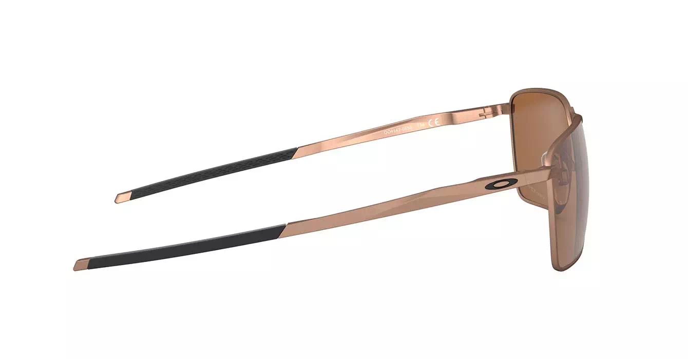 Oakley Ejector Stn Rse Gld W/ Prizm Tngstn Pol (OO4142-05) s58