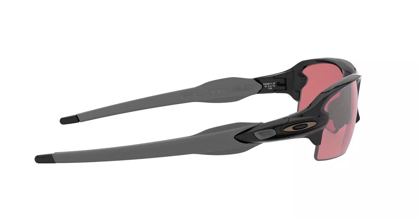 Oakley Flak 2.0 (A) Polished Blk W/ Prizm Dark Golf (OO9271-37) s61