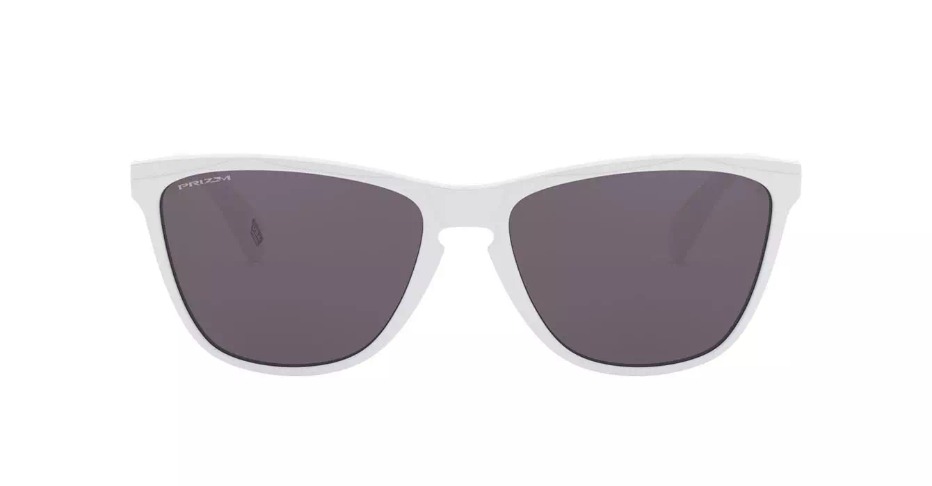 Oakley Frogskins 35th (A) Polished White W/ Prizm Grey (OO9444F-01) s57