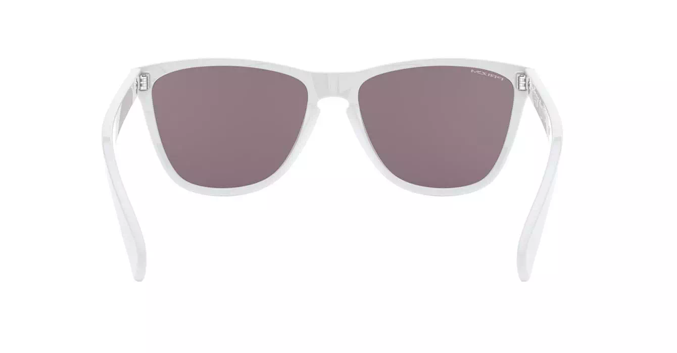 Oakley Frogskins 35th (A) Polished White W/ Prizm Grey (OO9444F-01) s57