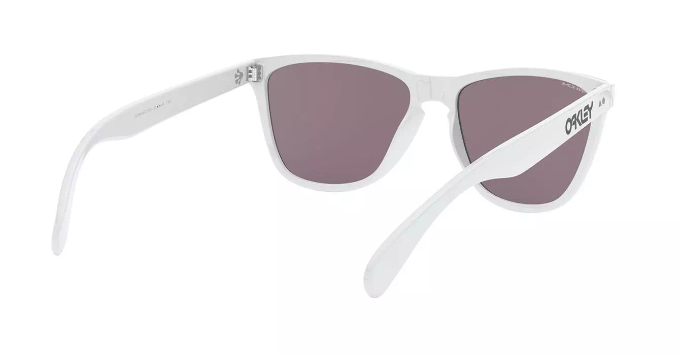 Oakley Frogskins 35th (A) Polished White W/ Prizm Grey (OO9444F-01) s57