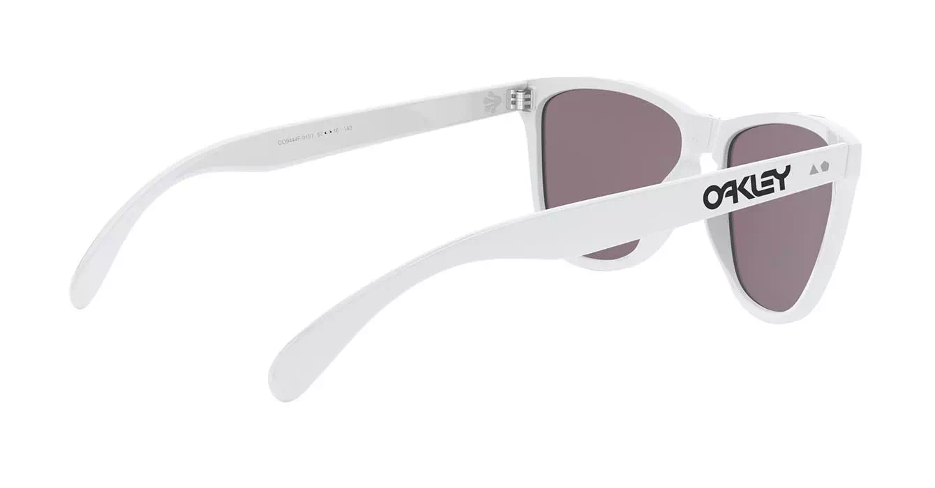 Oakley Frogskins 35th (A) Polished White W/ Prizm Grey (OO9444F-01) s57