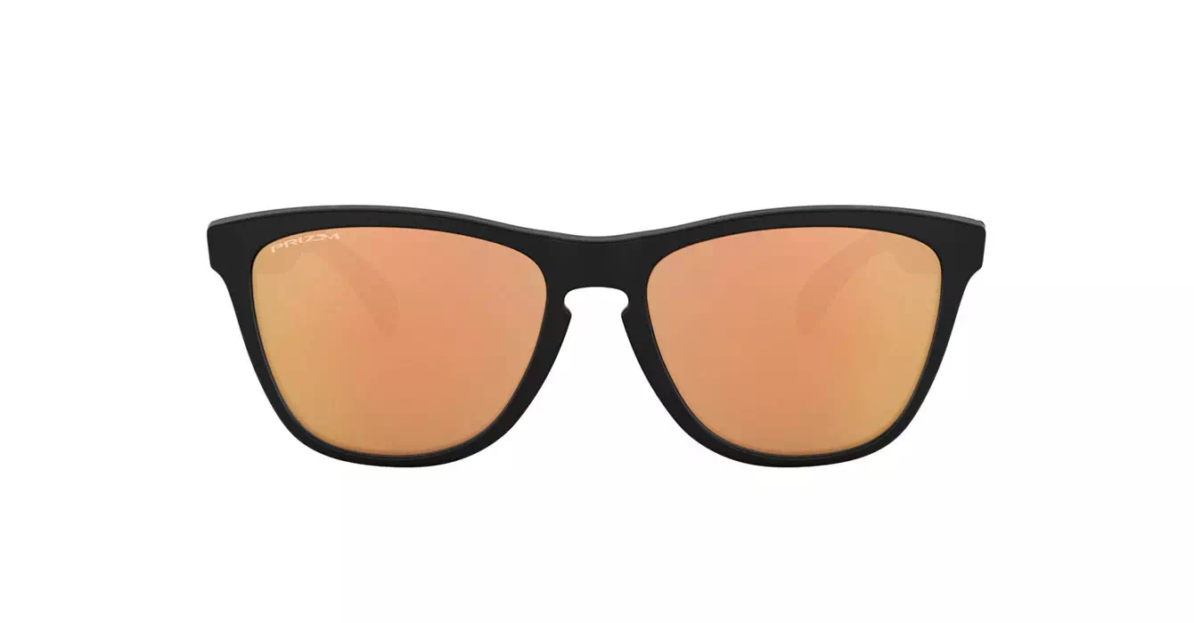 Oakley Frogskins (A) Matte Black W/ Prizm Rose Gold (OO9245-A8) s54