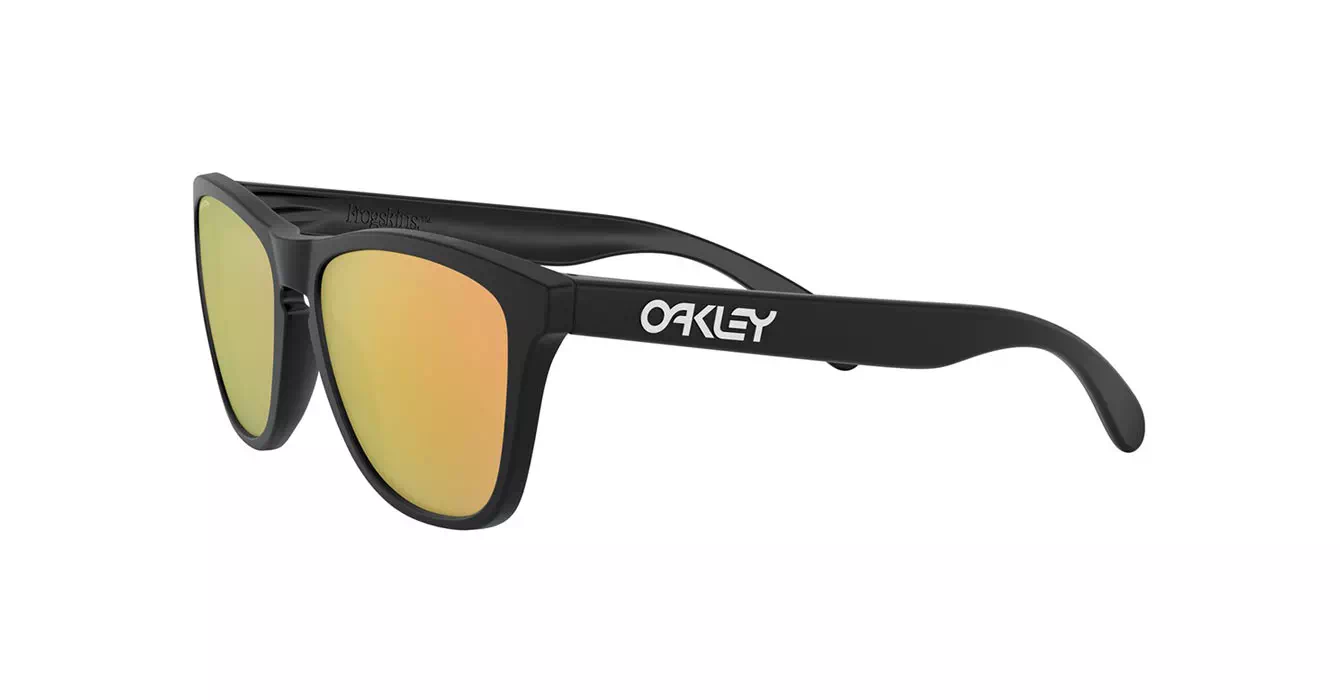 Oakley Frogskins (A) Matte Black W/ Prizm Rose Gold (OO9245-A8) s54