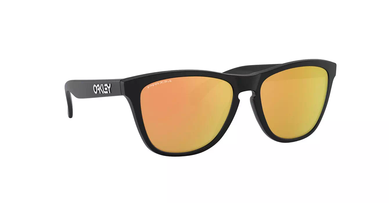 Oakley Frogskins (A) Matte Black W/ Prizm Rose Gold (OO9245-A8) s54