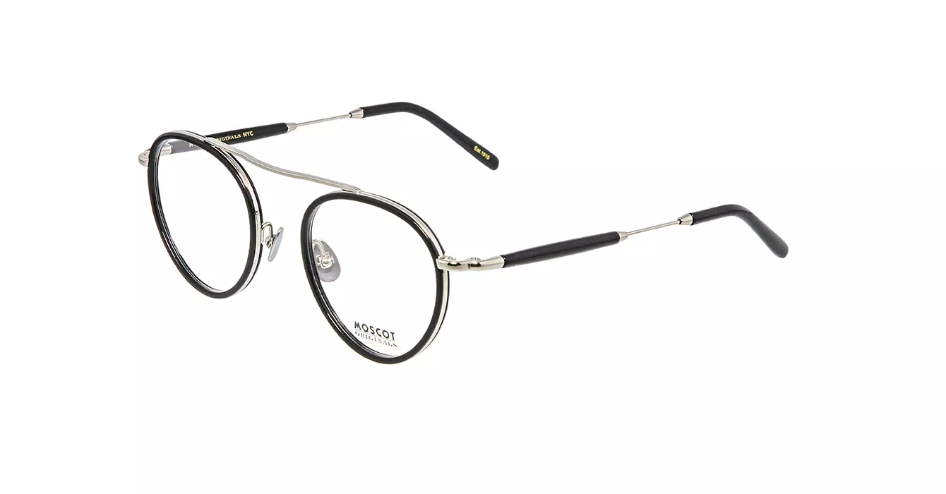 Moscot Pupik Black/Silver s47