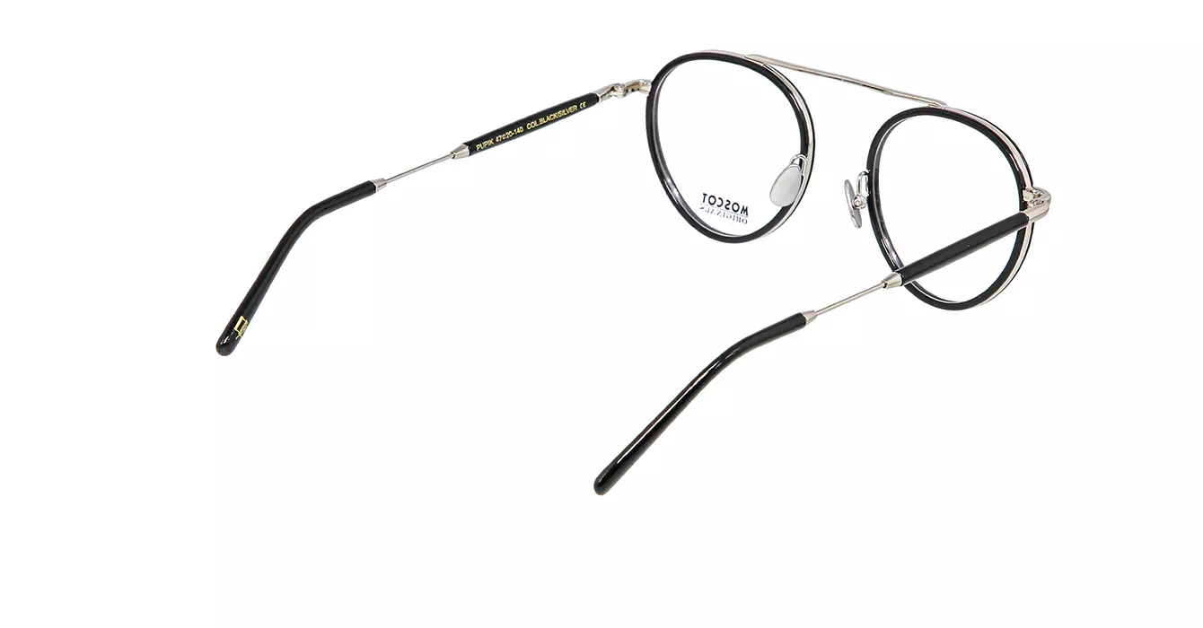 Moscot Pupik Black/Silver s47