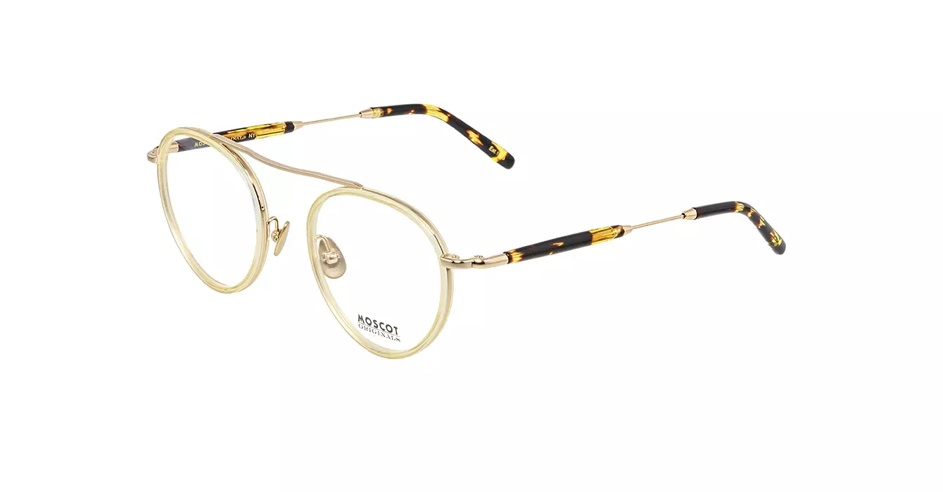 Moscot Pupik Citron/Tortoise Gold s47
