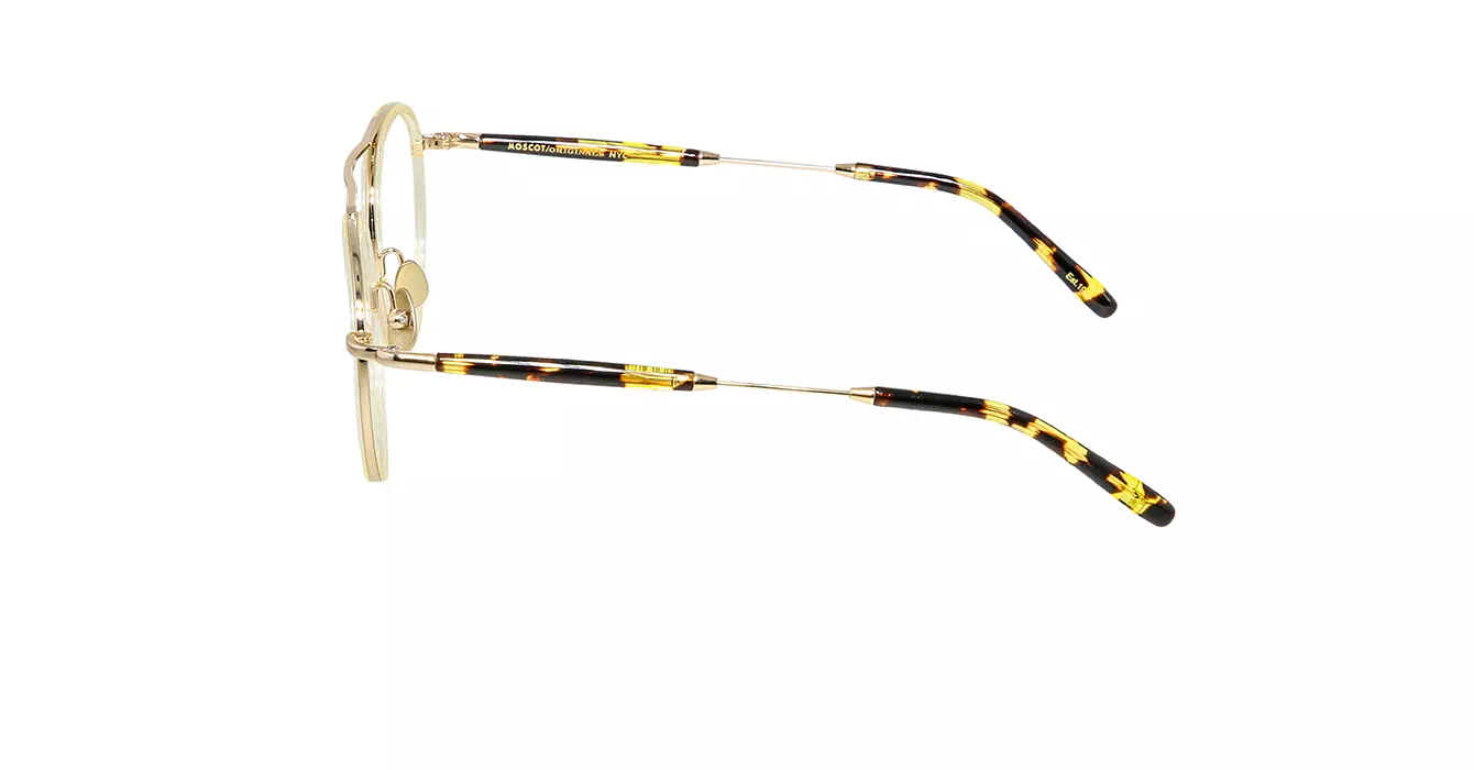 Moscot Pupik Citron/Tortoise Gold s47