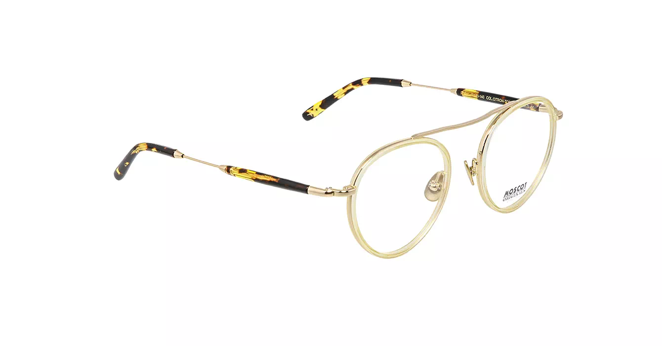 Moscot Pupik Citron/Tortoise Gold s47