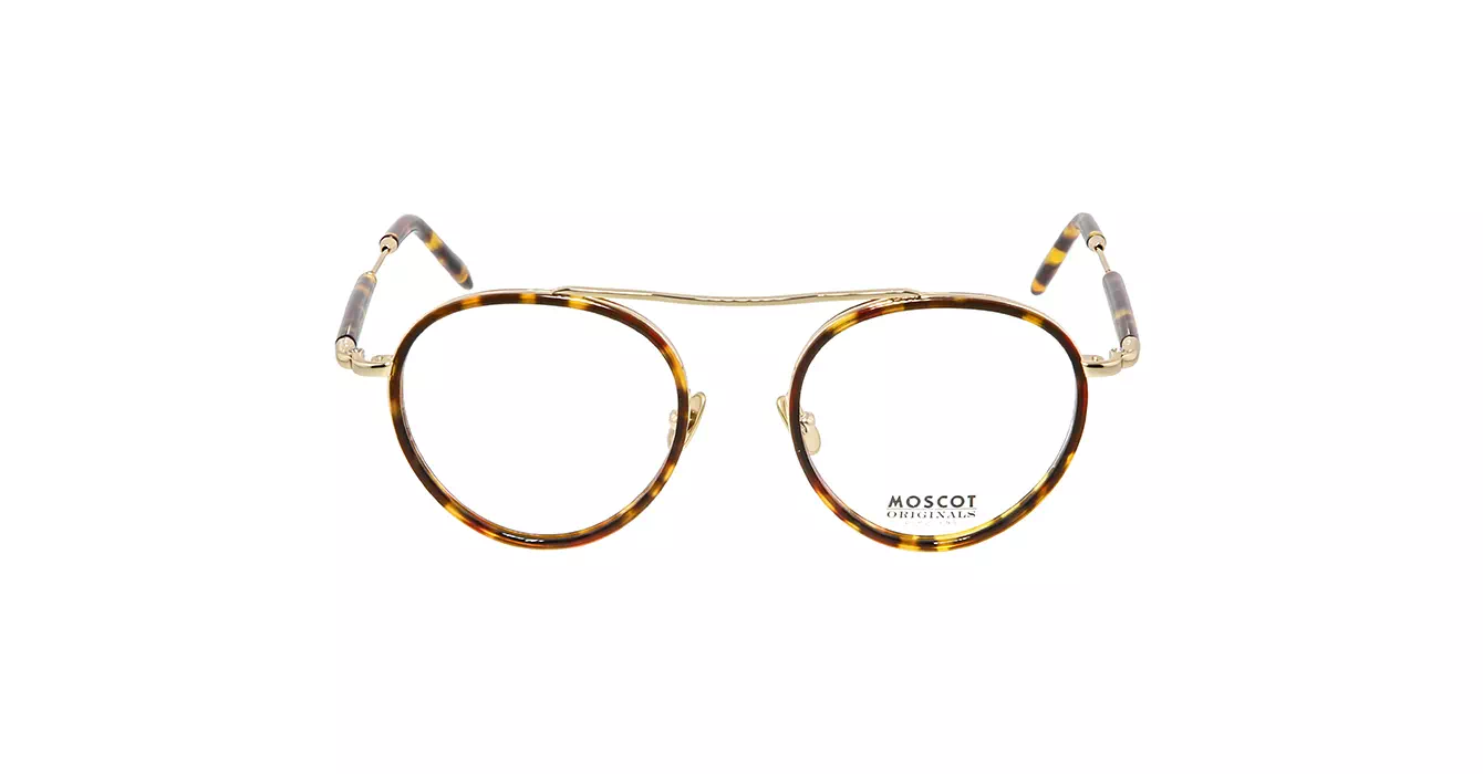 Moscot Pupik Tortoise/Gold s54