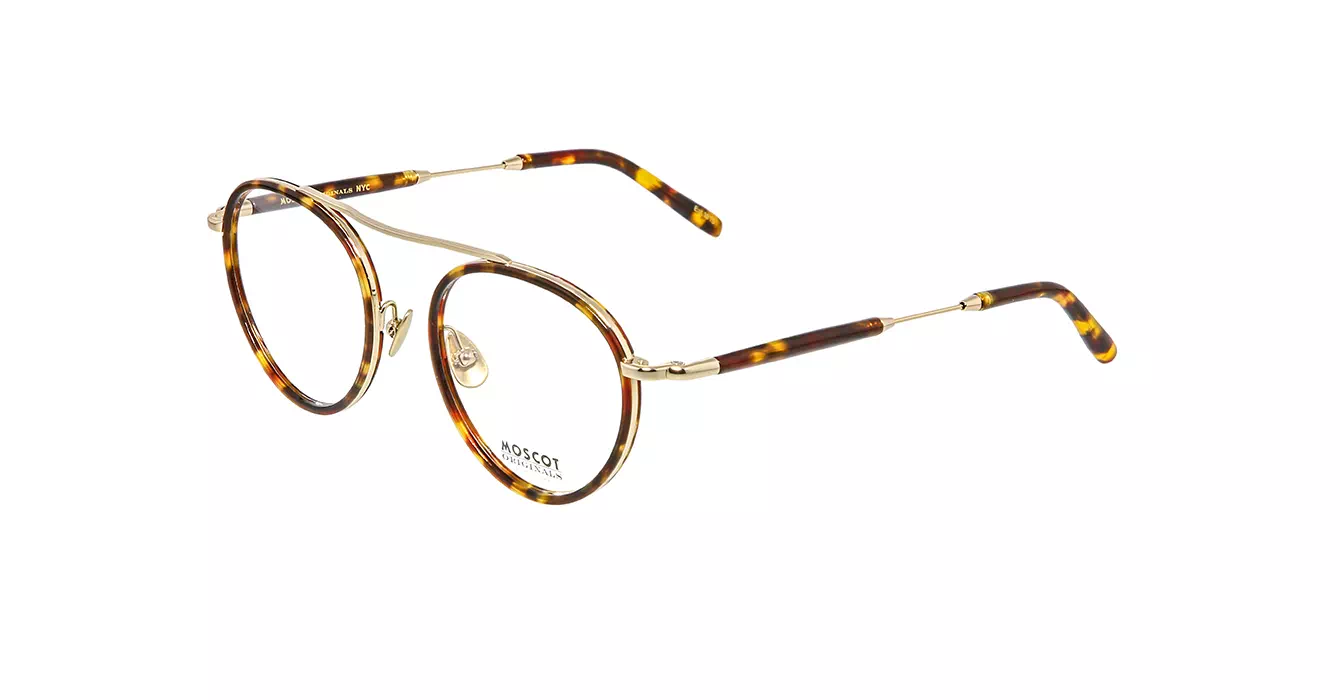 Moscot Pupik Tortoise/Gold s54
