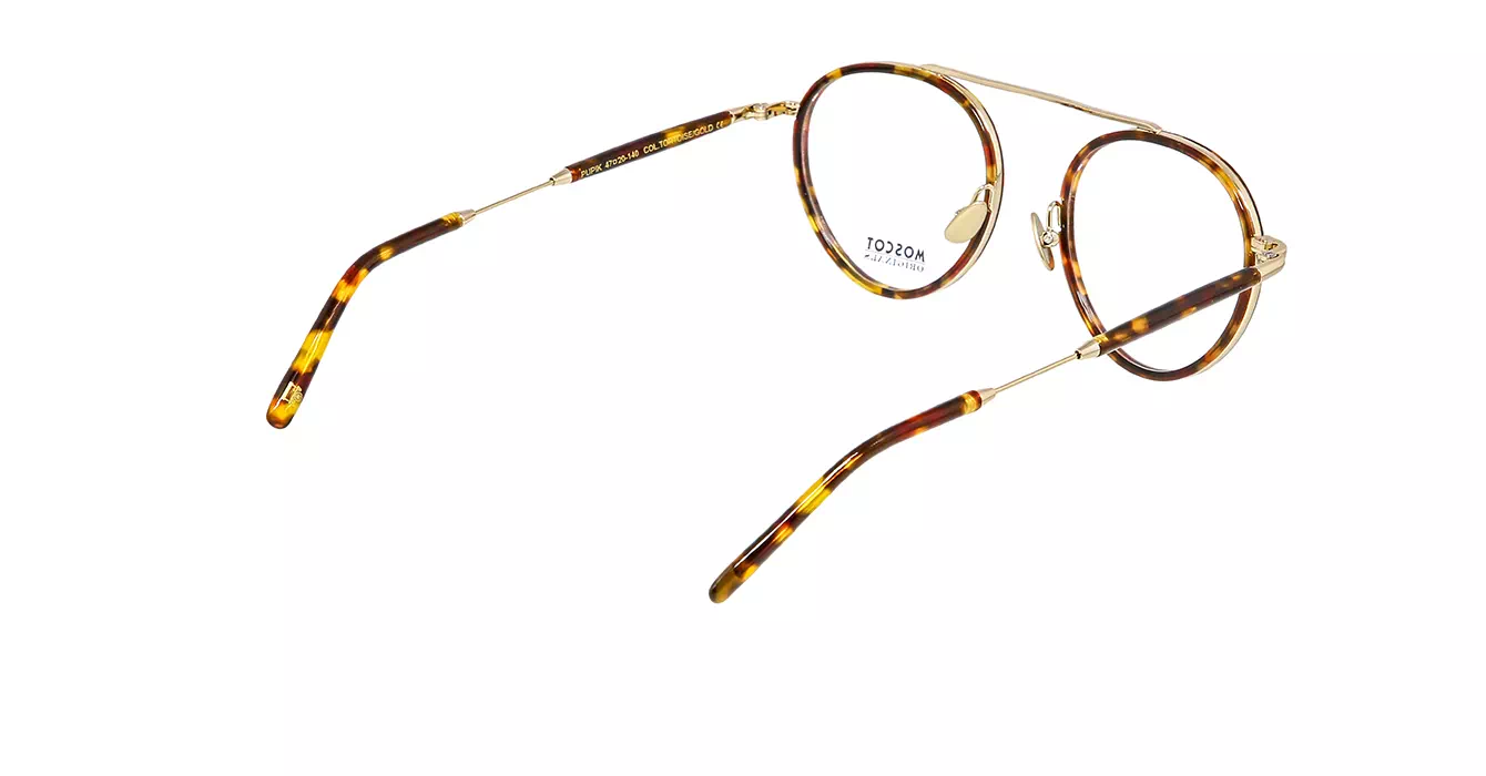 Moscot Pupik Tortoise/Gold s54
