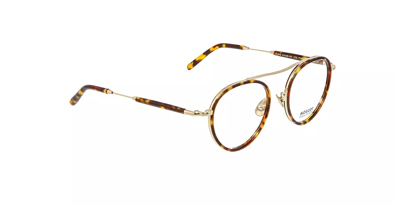 Moscot Pupik Tortoise/Gold s54