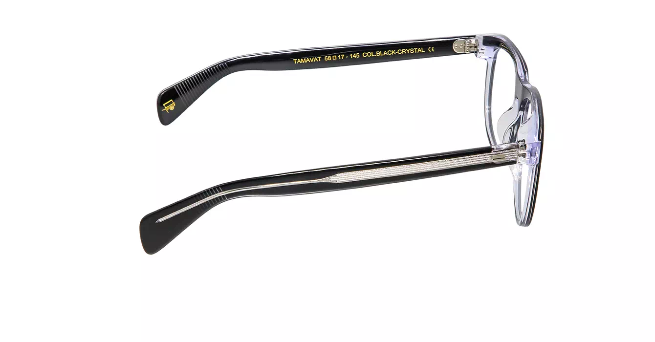 Moscot Tamavat Black Crystal S58