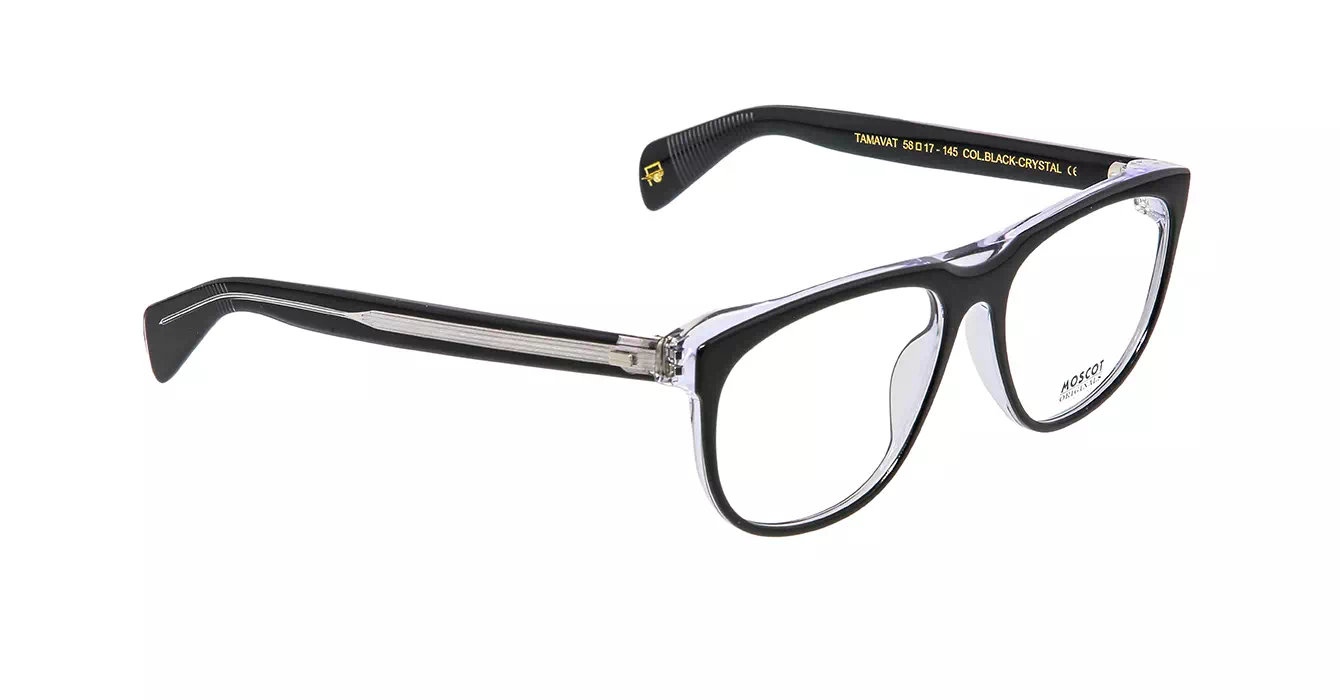 Moscot Tamavat Black Crystal S58