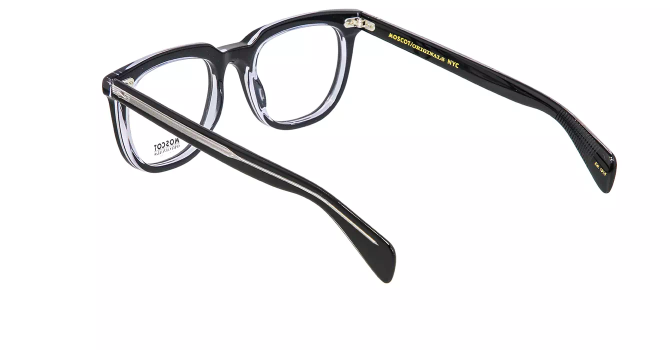 Moscot Yontif Black Crystal s52