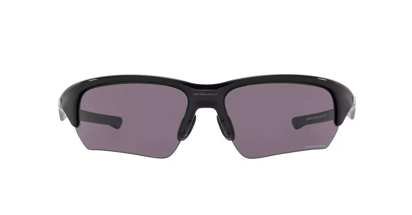 Oakley Prizm Flak Beta (A) Polished Blk W/ Prizm Grey (OO9372-13) s65