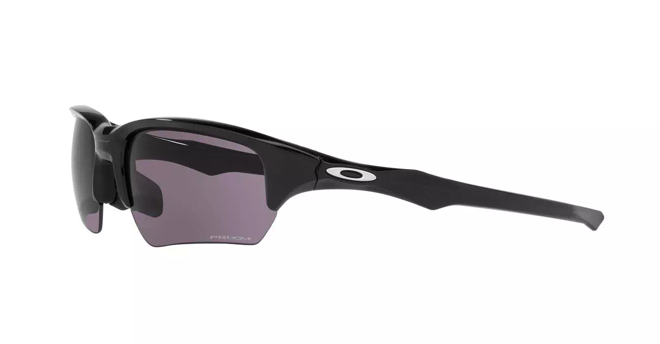 Oakley Prizm Flak Beta (A) Polished Blk W/ Prizm Grey (OO9372-13) s65