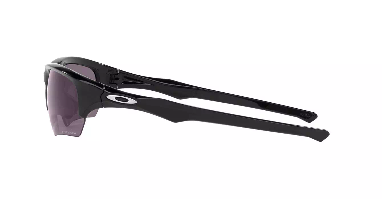 Oakley Prizm Flak Beta (A) Polished Blk W/ Prizm Grey (OO9372-13) s65