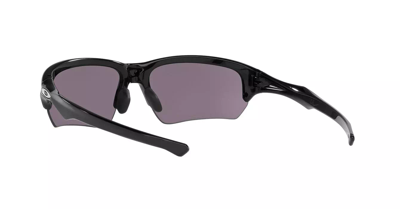 Oakley Prizm Flak Beta (A) Polished Blk W/ Prizm Grey (OO9372-13) s65