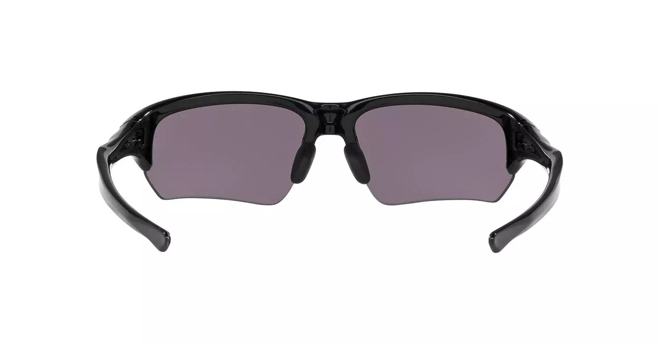Oakley Prizm Flak Beta (A) Polished Blk W/ Prizm Grey (OO9372-13) s65