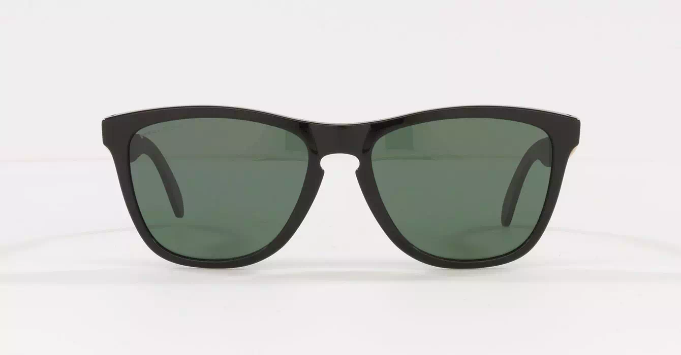 Oakley Prizm Frogskins Mix (A) Polished Blk W/ Prizm Grey (OO9428F-12) s55