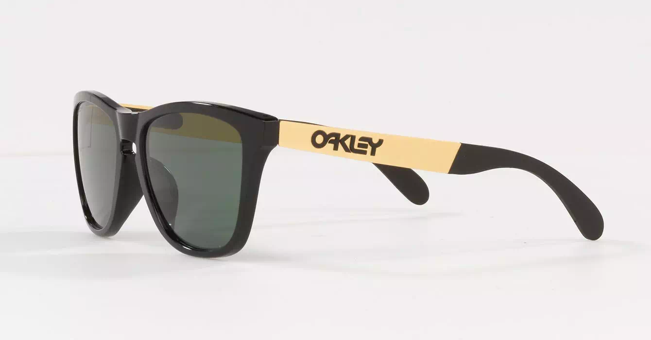 Oakley Prizm Frogskins Mix (A) Polished Blk W/ Prizm Grey (OO9428F-12) s55