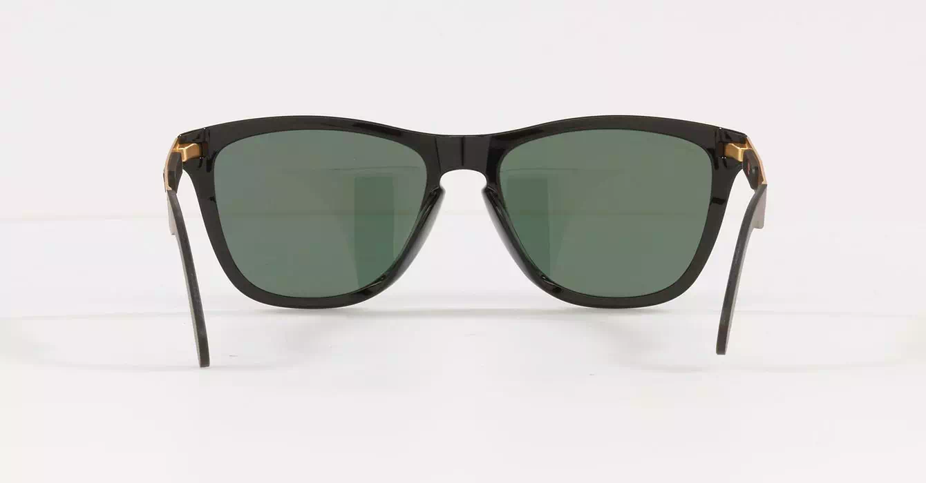Oakley Prizm Frogskins Mix (A) Polished Blk W/ Prizm Grey (OO9428F-12) s55