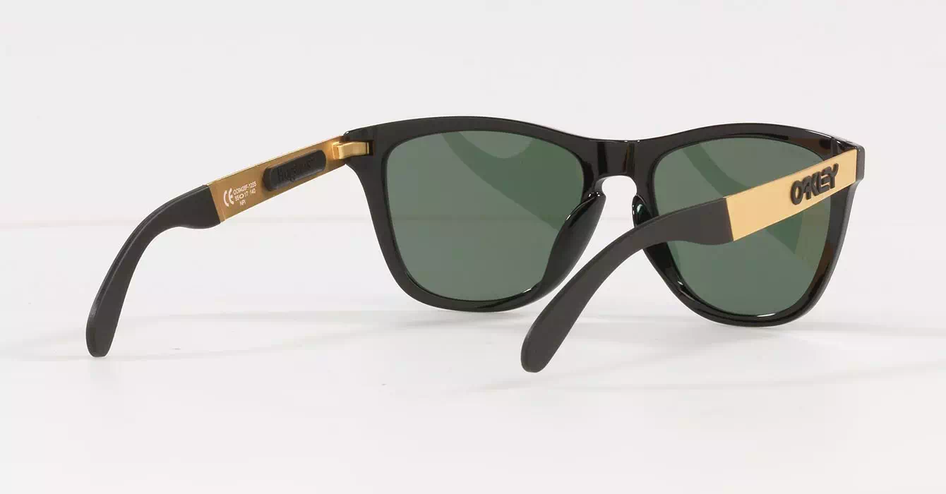 Oakley Prizm Frogskins Mix (A) Polished Blk W/ Prizm Grey (OO9428F-12) s55
