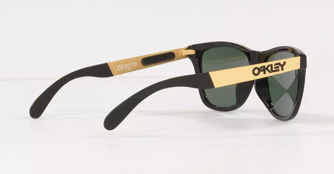 Oakley Prizm Frogskins Mix (A) Polished Blk W/ Prizm Grey (OO9428F-12) s55