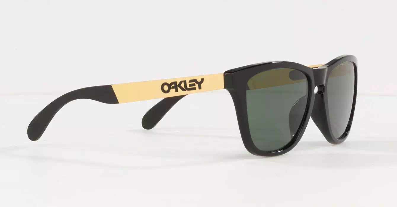 Oakley Prizm Frogskins Mix (A) Polished Blk W/ Prizm Grey (OO9428F-12) s55