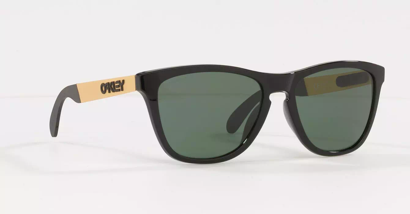 Oakley Prizm Frogskins Mix (A) Polished Blk W/ Prizm Grey (OO9428F-12) s55