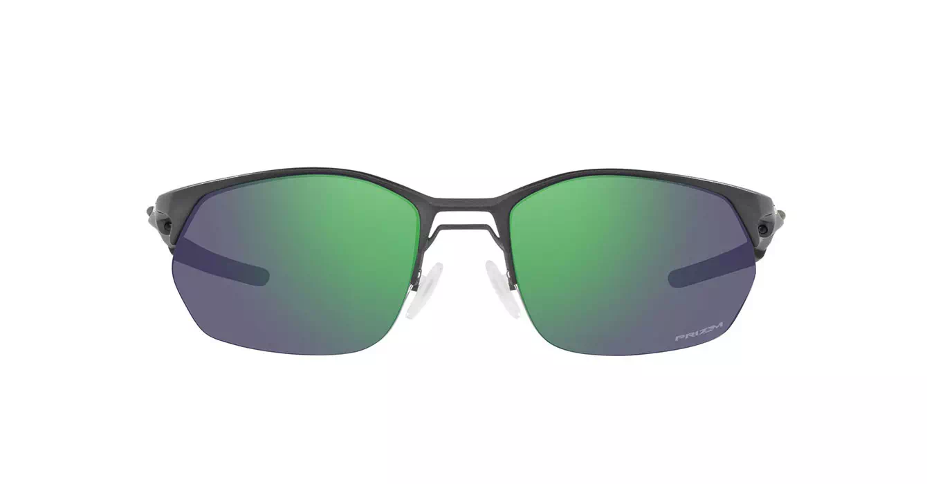 Oakley Wire Tap 2.0 Satin Lt Stl W/ Prizm Jade (OO4145-03) s60