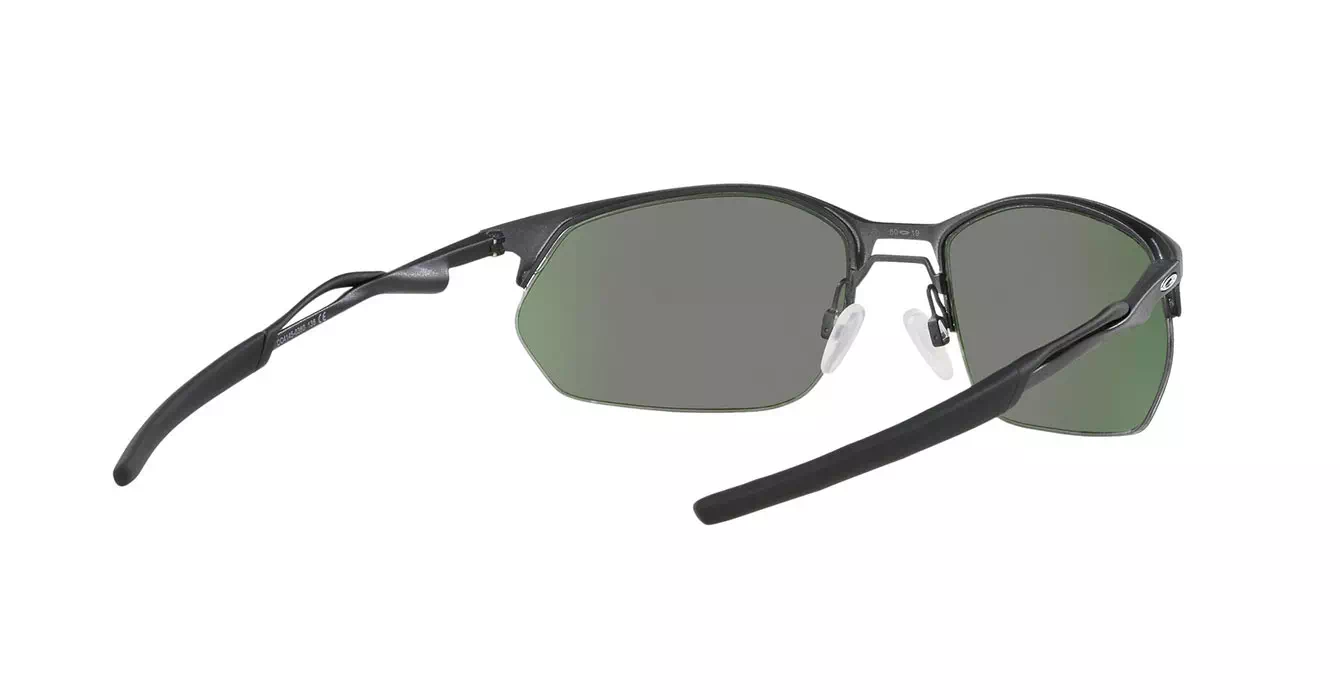 Oakley Wire Tap 2.0 Satin Lt Stl W/ Prizm Jade (OO4145-03) s60