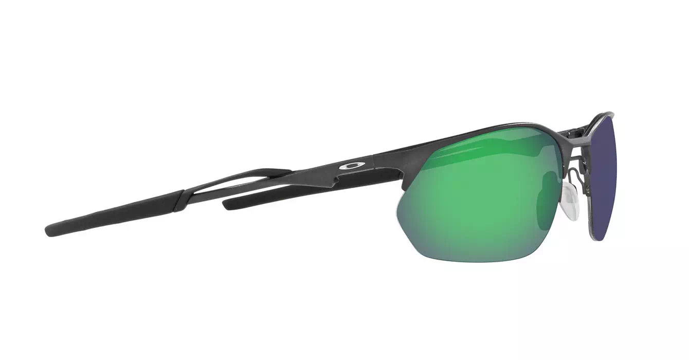 Oakley Wire Tap 2.0 Satin Lt Stl W/ Prizm Jade (OO4145-03) s60