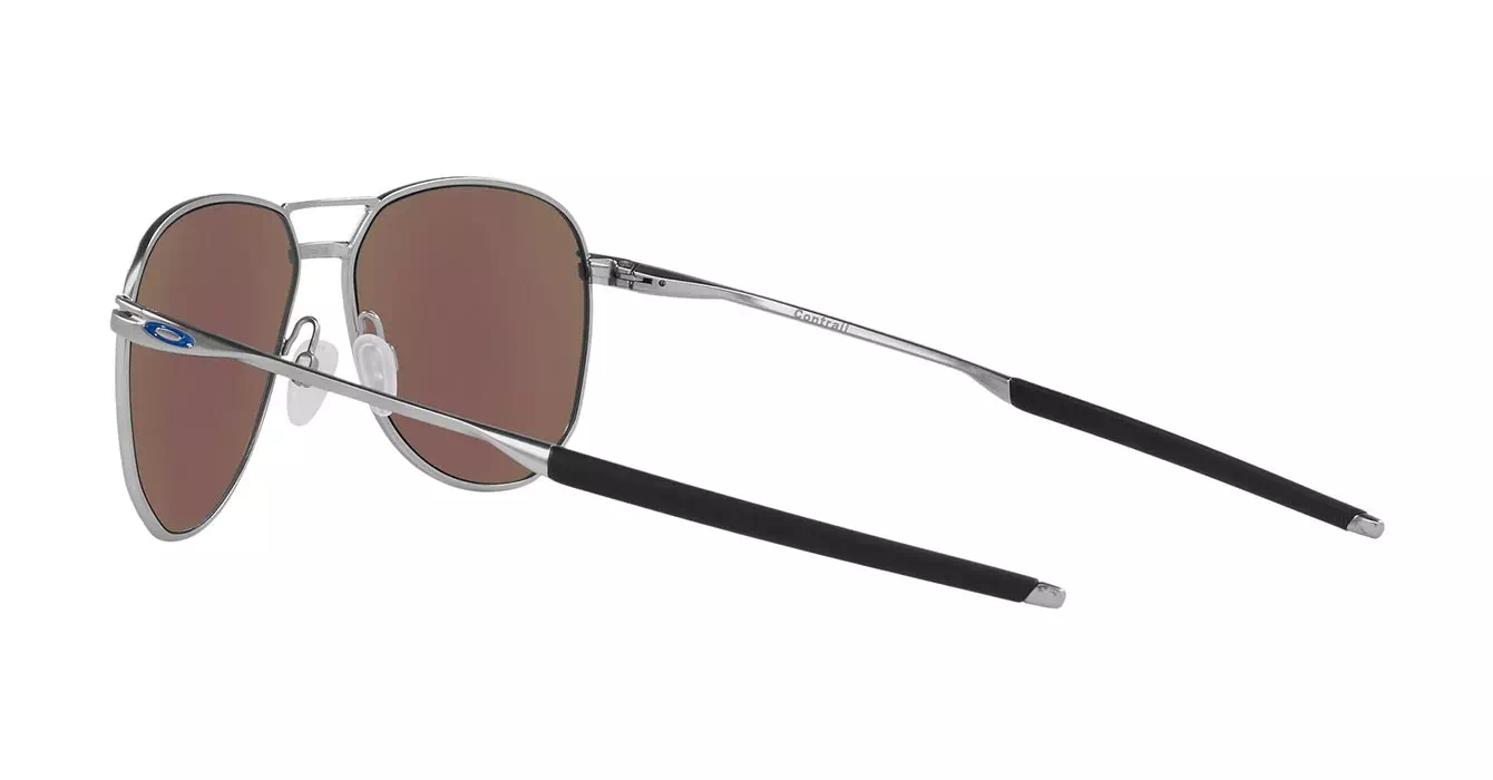 Oakley Contrail Satin Chrome W/ Prizm Sapphire (OO4147-03) s57