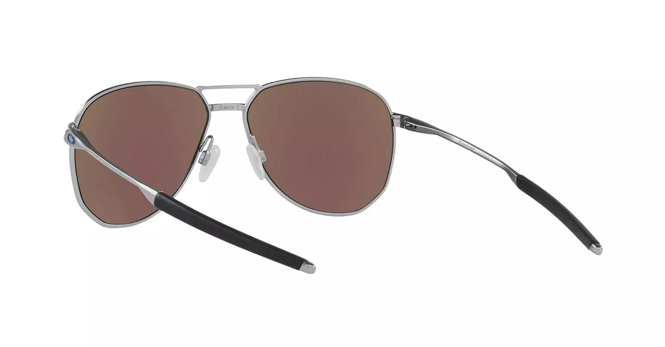 Oakley Contrail Satin Chrome W/ Prizm Sapphire (OO4147-03) s57