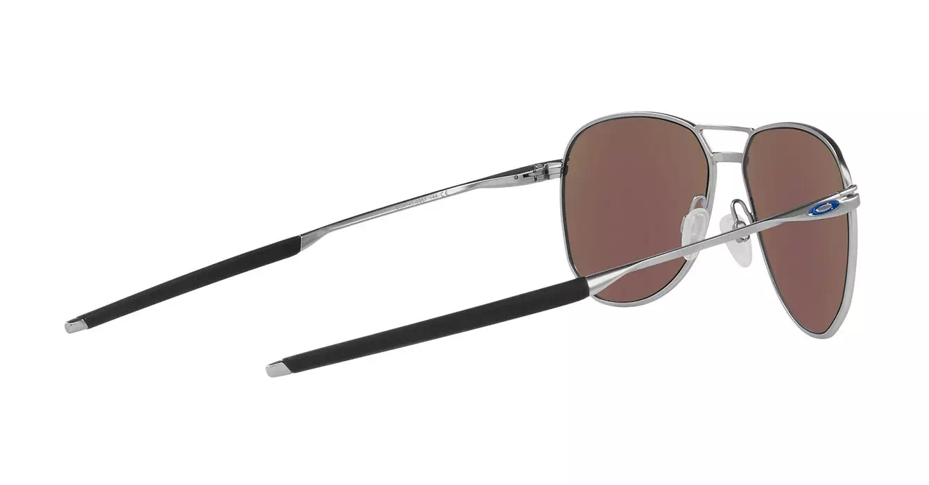 Oakley Contrail Satin Chrome W/ Prizm Sapphire (OO4147-03) s57