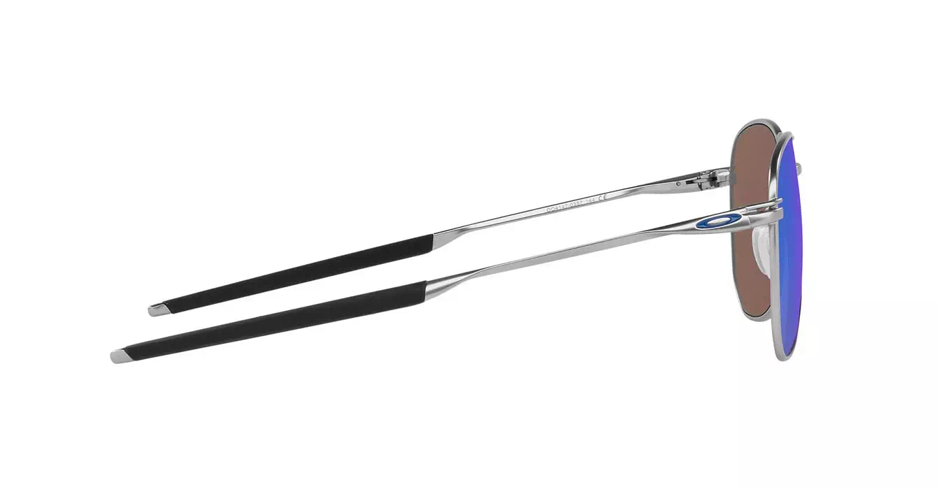 Oakley Contrail Satin Chrome W/ Prizm Sapphire (OO4147-03) s57
