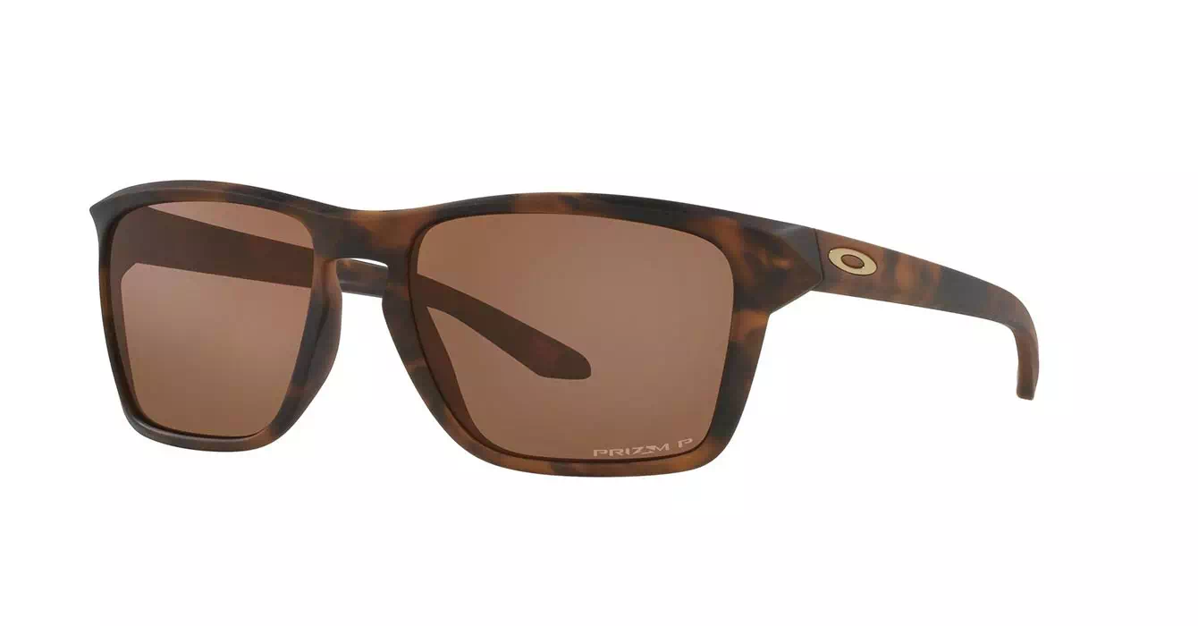 Oakley Prizm Sylas Matte Brown Tortoise W/ Przm Tungsten Polar (OO9448-26) s57