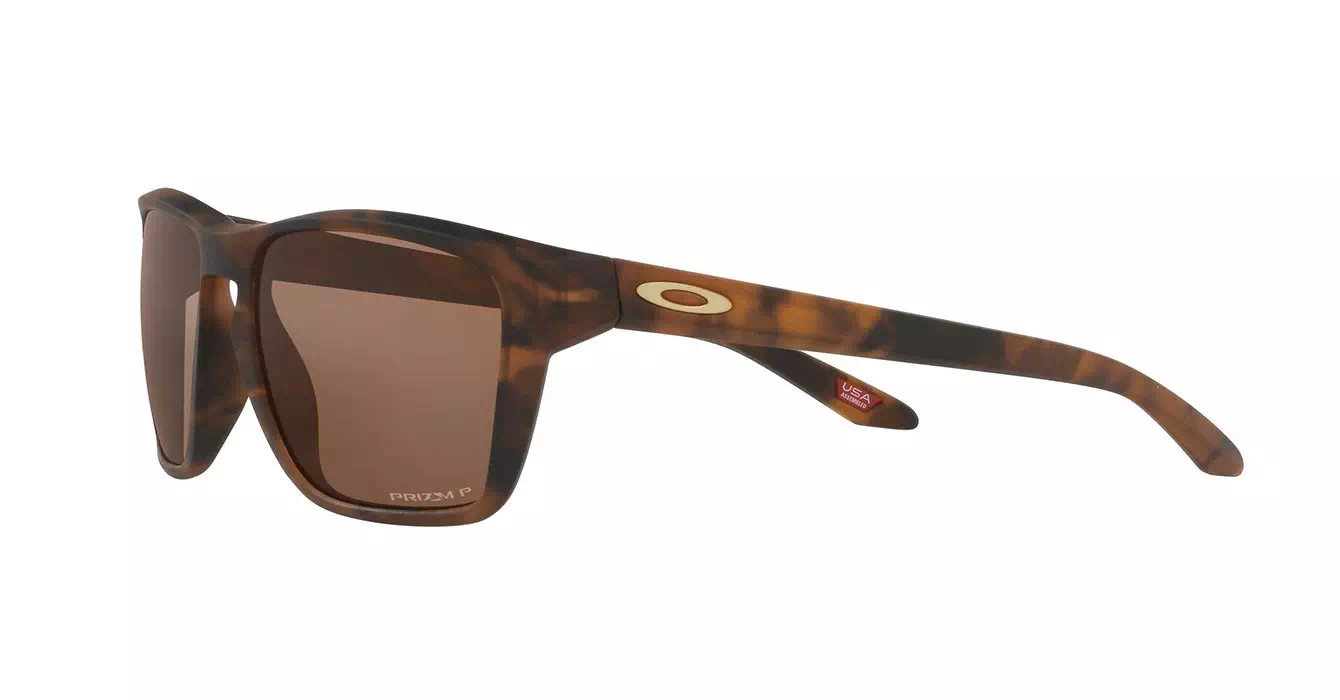 Oakley Prizm Sylas Matte Brown Tortoise W/ Przm Tungsten Polar (OO9448-26) s57