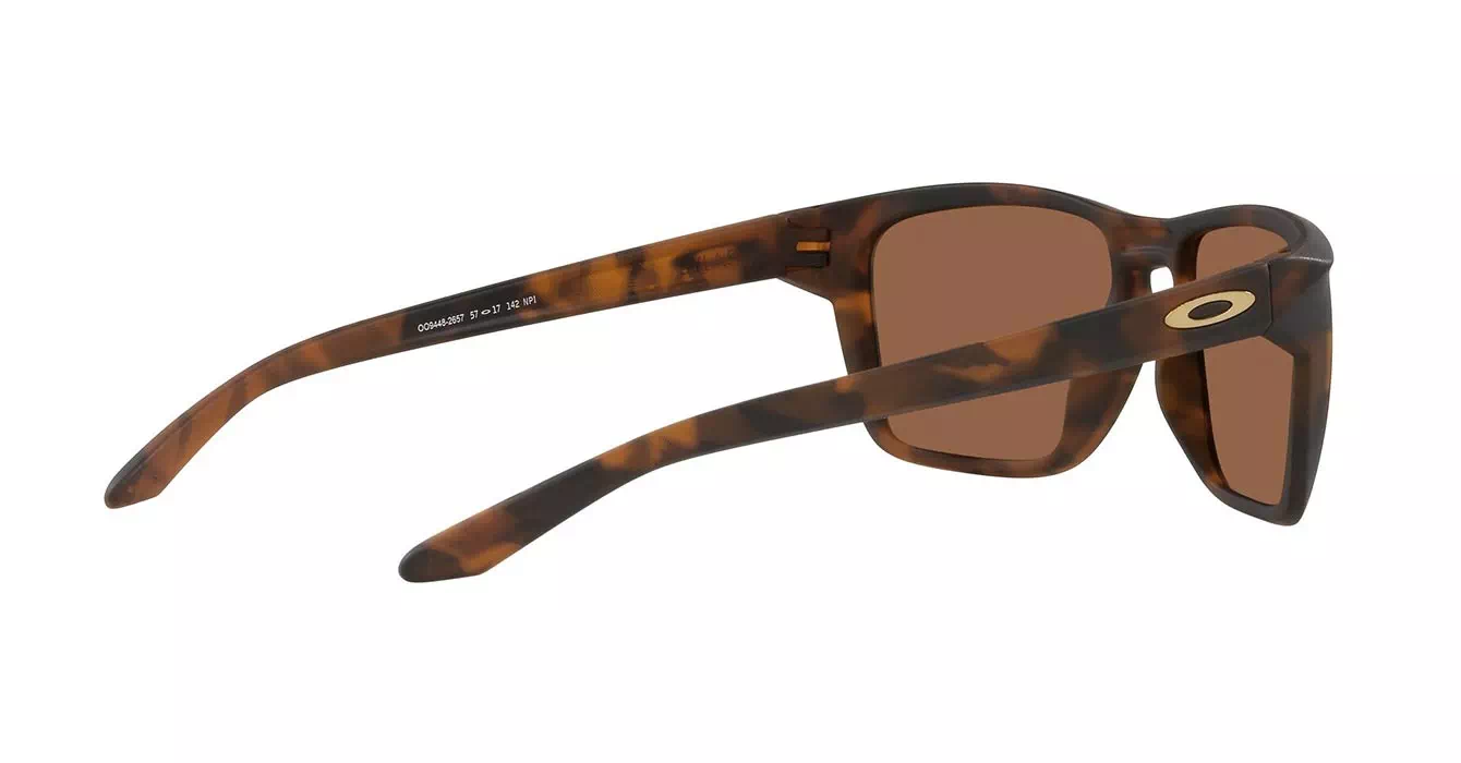 Oakley Prizm Sylas Matte Brown Tortoise W/ Przm Tungsten Polar (OO9448-26) s57