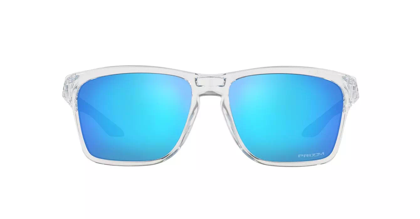 Oakley Prizm Sylas (A) Polished Clear W/ Prizm Sapphire (OO9448F-08) s58