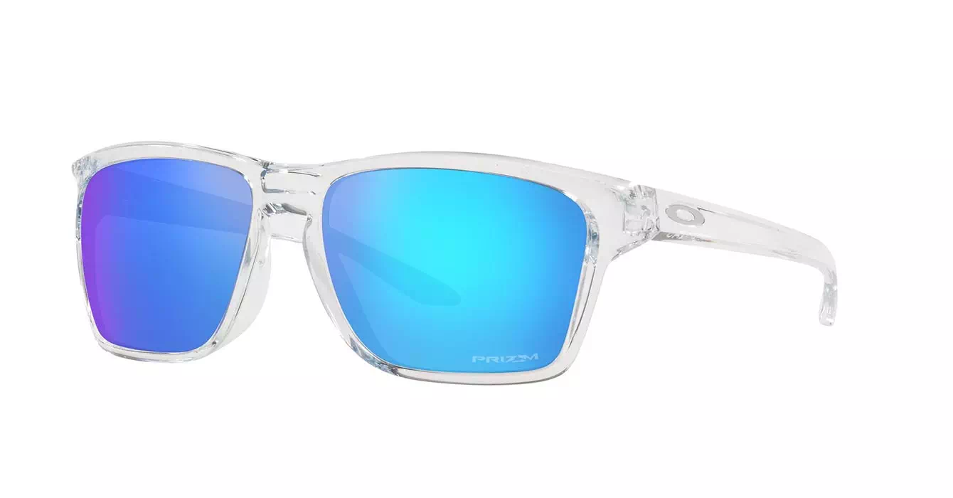 Oakley Prizm Sylas (A) Polished Clear W/ Prizm Sapphire (OO9448F-08) s58