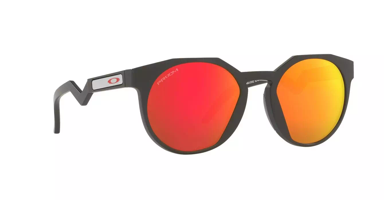 Oakley Hstn (A) Matte Carbon W/ Prizm Ruby (OO9464A-03) s52