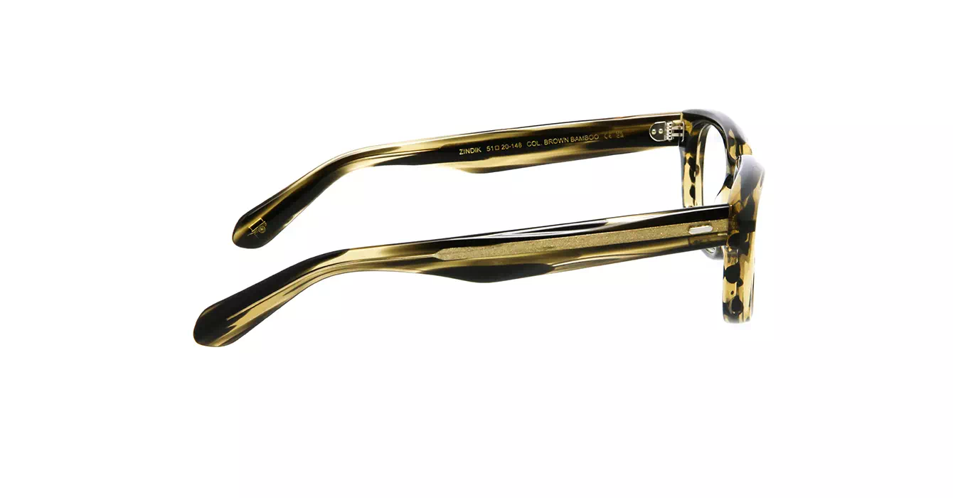 Moscot Zindik Brown Bamboo s51