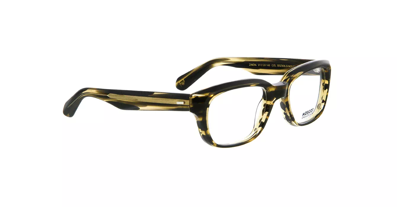 Moscot Zindik Brown Bamboo s51